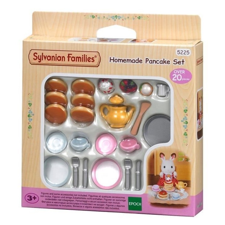 Set De Gouter Pancake - SYLVANIAN FAMILIES - A partir de 3 ans - Accessoires de cuisine pour enfants Set De Gouter Pancake - SYLVANIAN FAMILIES - A partir de 3 ans - Accessoires de cuisine pour enfants