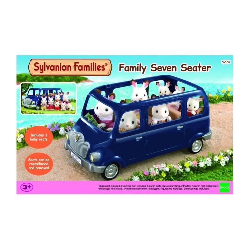 Monospace 7 places - SYLVANIAN FAMILIES - Figurines miniatures Monospace 7 places - SYLVANIAN FAMILIES - Figurines miniatures
