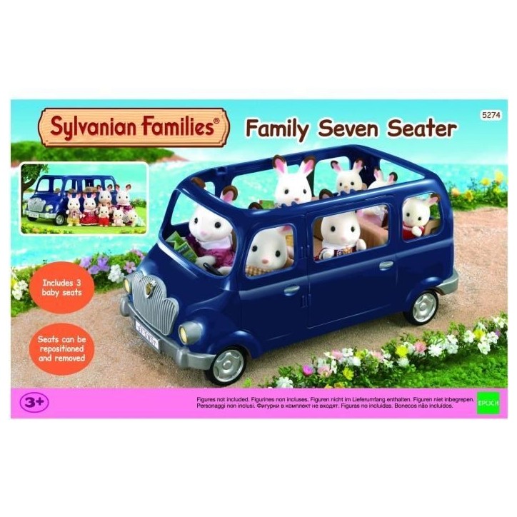 Monospace 7 places - SYLVANIAN FAMILIES - Figurines miniatures Monospace 7 places - SYLVANIAN FAMILIES - Figurines miniatures