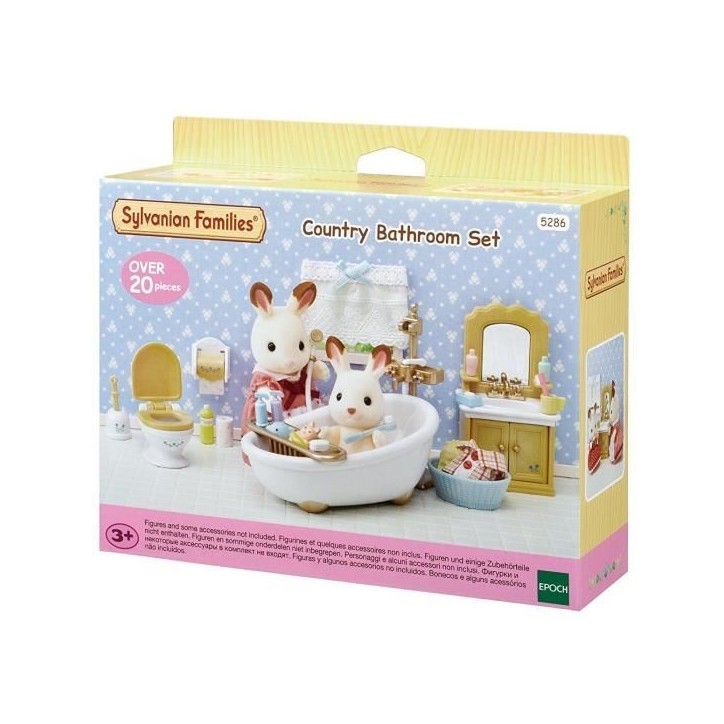 SYLVANIAN FAMILIES - 5286 - Le set salle de bain - Le village SYLVANIAN FAMILIES - 5286 - Le set salle de bain - Le village