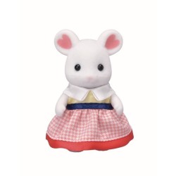 Figurine Famille Souris Marshmallow Sylvanian - SYLVANIAN FAMILIES - 5