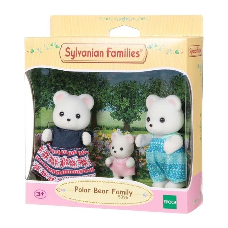 SYLVANIAN FAMILIES 5396 La Famille Ours Polaire - Les familles SYLVANIAN FAMILIES 5396 La Famille Ours Polaire - Les familles