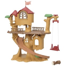 SYLVANIAN FAMILIES - Cabane dans les arbres - Vacances - Balançoire e