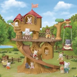 SYLVANIAN FAMILIES - Cabane dans les arbres - Vacances - Balançoire e