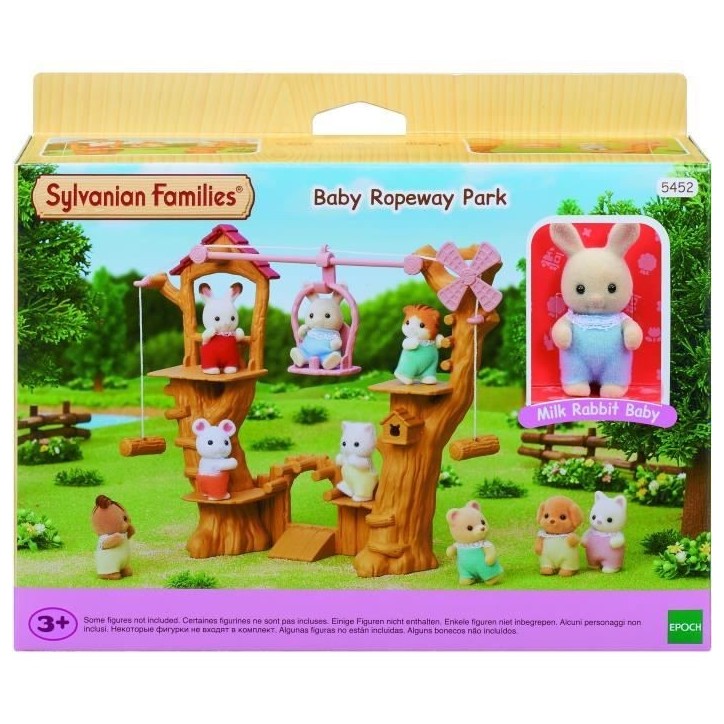 Figurine miniature - SYLVANIAN FAMILIES - La tyrolienne des bébés - Henry le bébé lapin creme - Multicolore Figurine miniature - SYLVANIAN FAMILIES - La tyrolienne des bébés - Henry le bébé lapin creme - Multicolore