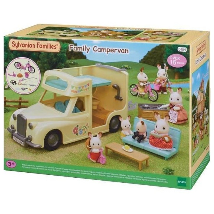 SYLVANIAN FAMILIES - 5454 - Le camping car - Les vacances SYLVANIAN FAMILIES - 5454 - Le camping car - Les vacances