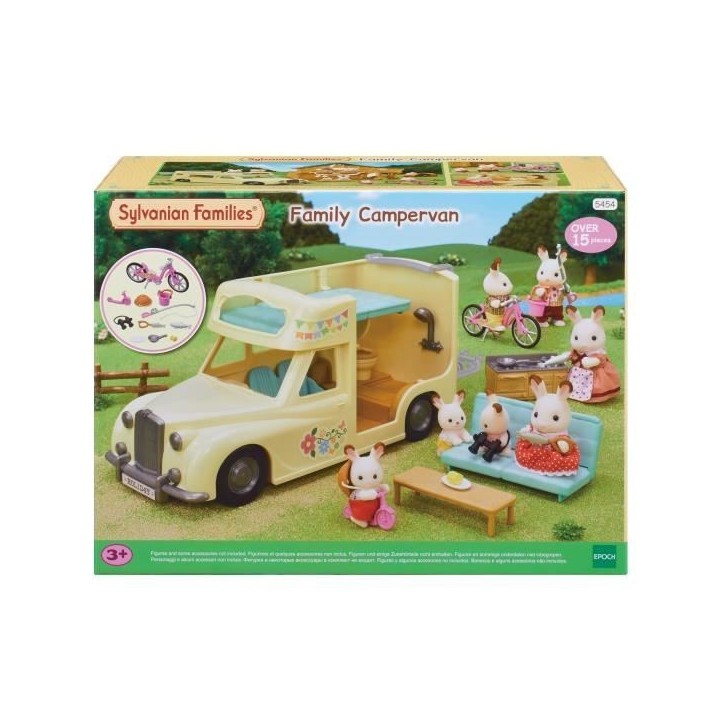 SYLVANIAN FAMILIES - 5454 - Le camping car - Les vacances SYLVANIAN FAMILIES - 5454 - Le camping car - Les vacances