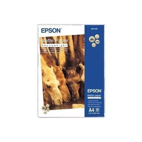 Papier photo mat EPSON S041256 - 167g/m2 - A4 - 50 feuilles