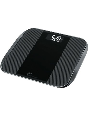 Pese-personne électronique Little Balance - Slim Wave LCD - 180 kg / 100 g - Noir brillant