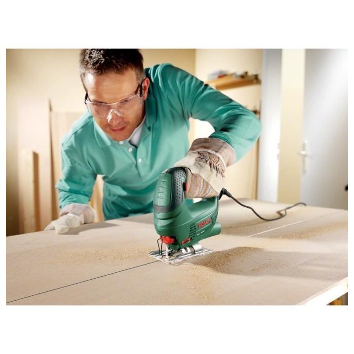 Scie sauteuse filaire BOSCH PST 650 CT 500W - Vert - PST 650 CT - Scie sauteuse - Electrique - Bois - 65 mm Scie sauteuse filaire BOSCH PST 650 CT 500W - Vert - PST 650 CT - Scie sauteuse - Electrique - Bois - 65 mm