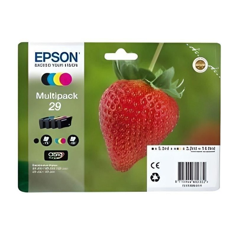Cartouche d'encre Epson PACK FRAISE 4CL Cartouche d'encre Epson PACK FRAISE 4CL