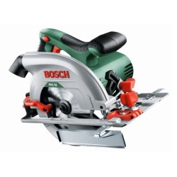 BOSCH Scie circulaire PKS 55A 1200W, 160mm + boîtier récupération -