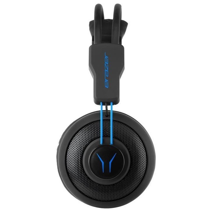Casque gamer - Filaire - ERAZER - MD 88640 Gaming Headset - PC ou console - Noir / Bleu Casque gamer - Filaire - ERAZER - MD 88640 Gaming Headset - PC ou console - Noir / Bleu