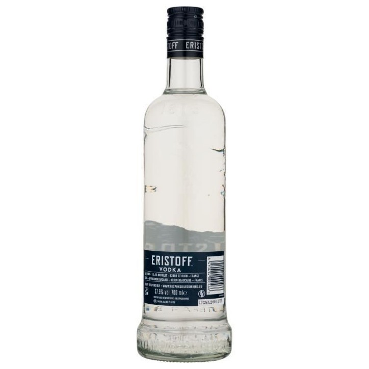 Vodka Eristoff Original - Vodka premium - 37,5%vol - 70cl