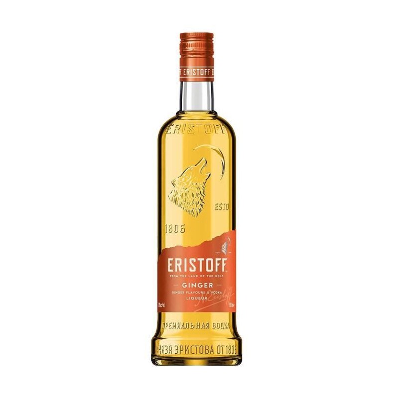 Vodka aromatisée Eristoff Red Ginger - 70 cl - 18°