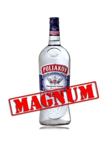 Magnum Vodka Poliakov - Vodka Russe - 37,5%vol - 150cl