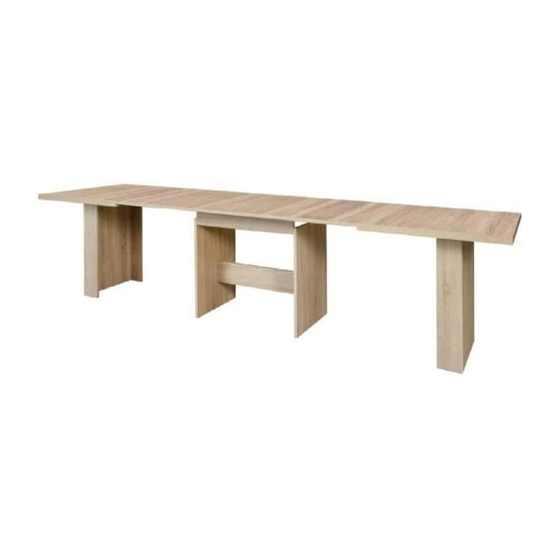 Table a manger extensible de 6 a 12 personnes style contemporain déco Table a manger extensible de 6 a 12 personnes style contemporain déco