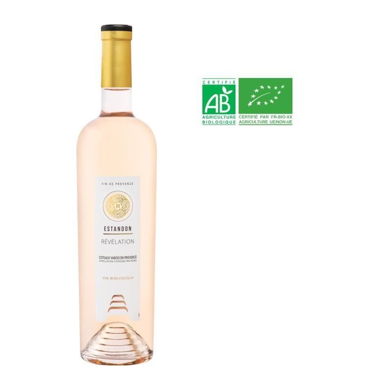 Estandon Révélation Bio - Coteaux Varois en Provence - Vin rosé de Estandon Révélation Bio - Coteaux Varois en Provence - Vin rosé de