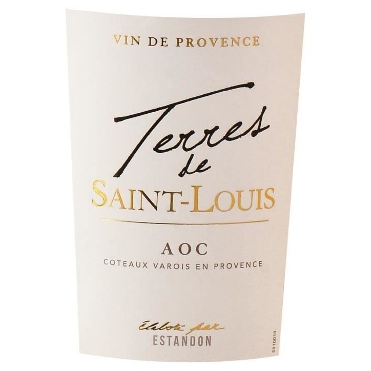 Estandon Terres de Saint-Louis - Coteaux Varois - Vin rosé de Provence 2024 Estandon Terres de Saint-Louis - Coteaux Varois - Vin rosé de Provence 2024