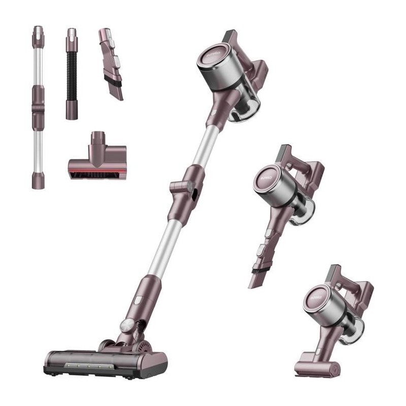 Aspirateur Balai sans fil pliable - EUREKA AK10 Pro - 29 000 Pa - 450 Aspirateur Balai sans fil pliable - EUREKA AK10 Pro - 29 000 Pa - 450
