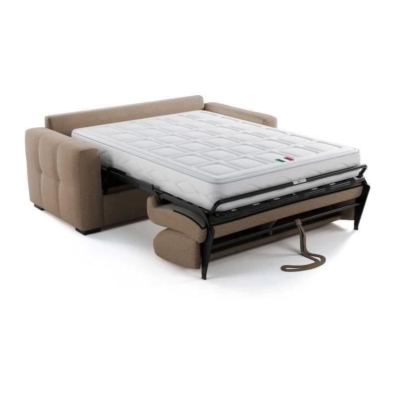 Canapé convertible express - 3 places - EUREKA - Tissu como 5 Antelop Canapé convertible express - 3 places - EUREKA - Tissu como 5 Antelop
