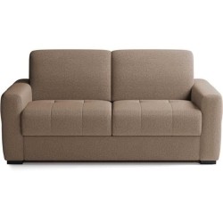 Canapé convertible express - 3 places - EUREKA - Tissu como 5 Antelop