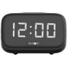 Réveil chargeur enceinte - EVOOM - EV304618 - Noir avec charge sans f
