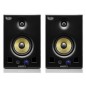 HERCULES MONITOR 5 - Paire d'enceintes actives de monitoring bi-amplifiée - 2 x 80 Watts - Haut-parleurs 5''