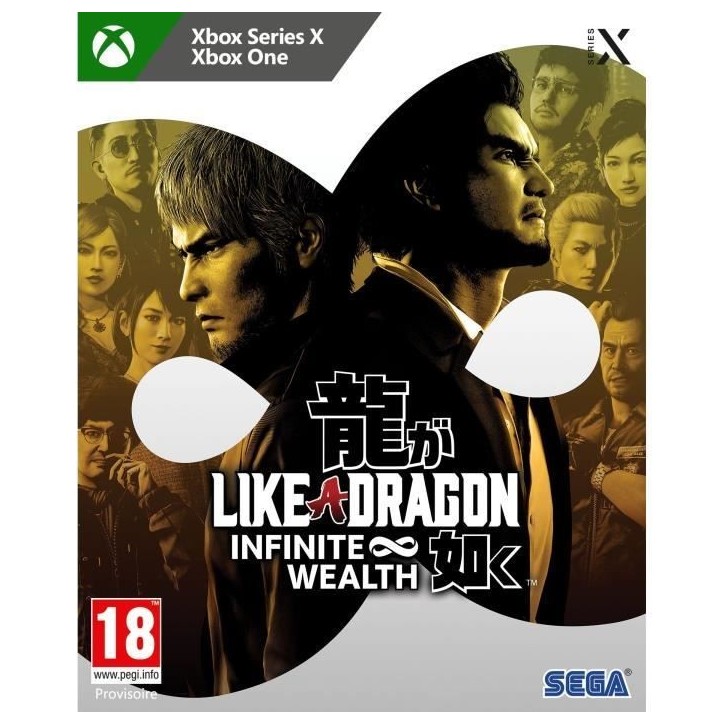 Like A Dragon Infinite Wealth - Jeu Xbox Series X et Xbox One Like A Dragon Infinite Wealth - Jeu Xbox Series X et Xbox One