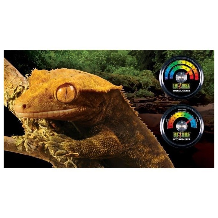 Hygrometre analogue pour terrarium - EXO TERRA Hygrometre analogue pour terrarium - EXO TERRA