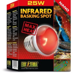 Lampe pour terrarium - Exo Terra - Basking Spot Nano 25W - Blanc - Ecl