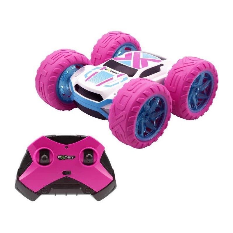 Voiture télécommandée - SILVERLIT - 360 CROSS FLASH ROSE - 2.4Ghz -