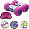 Voiture télécommandée - SILVERLIT - 360 CROSS FLASH ROSE - 2.4Ghz -