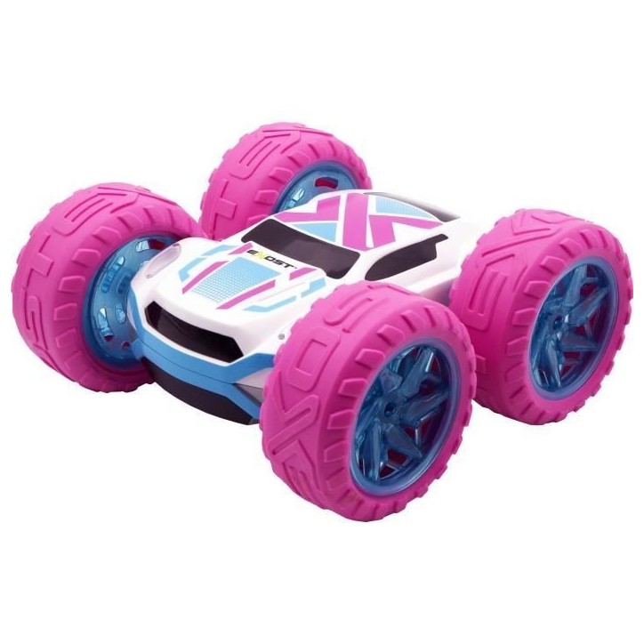Voiture télécommandée - SILVERLIT - 360 CROSS FLASH ROSE - 2.4Ghz - Echelle 1:18