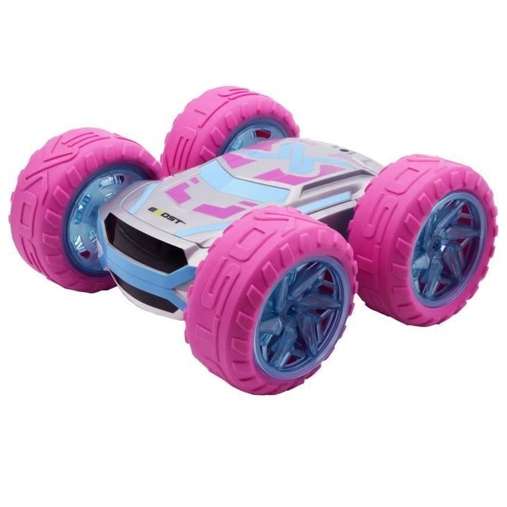 Voiture télécommandée - SILVERLIT - 360 CROSS FLASH ROSE - 2.4Ghz - Echelle 1:18