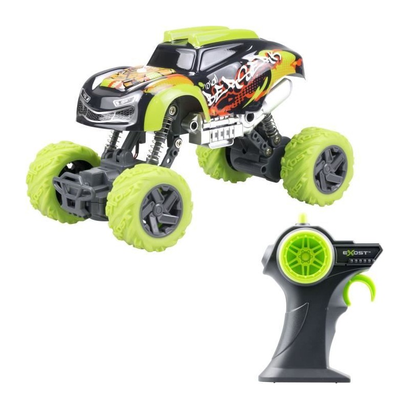 Voiture télécommandée 4x4 EXOST X-CRAWLER avec suspensions avant et Voiture télécommandée 4x4 EXOST X-CRAWLER avec suspensions avant et