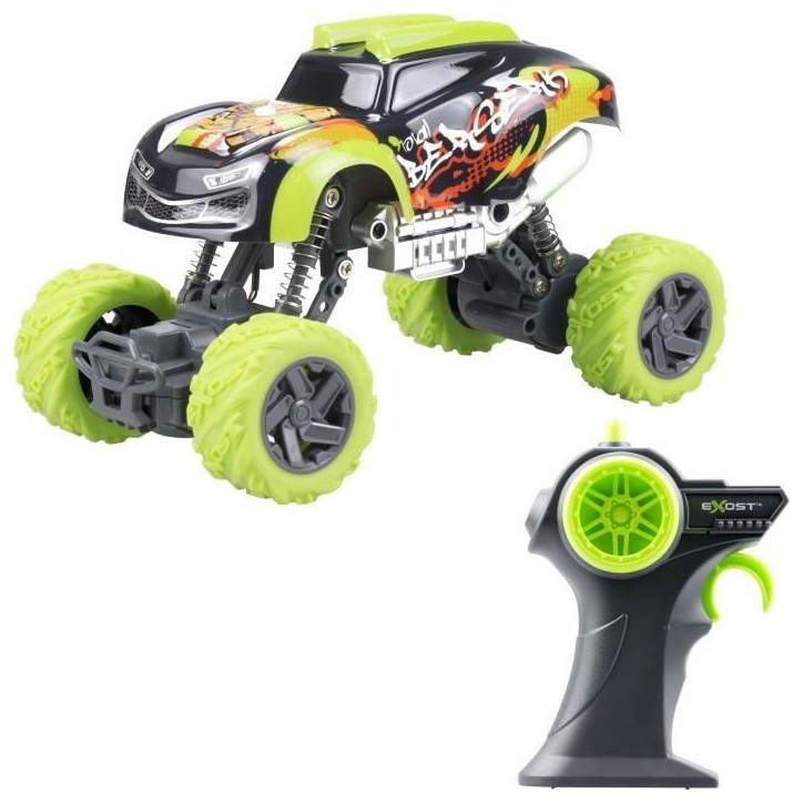 Voiture télécommandée 4x4 EXOST X-CRAWLER avec suspensions avant et arriere - 20cm - Des 5 ans