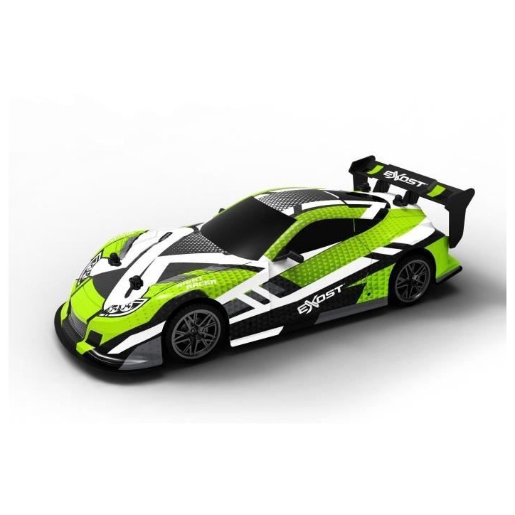 Voiture Télécommandée - EXOST - Flash Light 1:14 - 15 km/h - 31 -5 cm - vert - des 5 ans Voiture Télécommandée - EXOST - Flash Light 1:14 - 15 km/h - 31 -5 cm - vert - des 5 ans