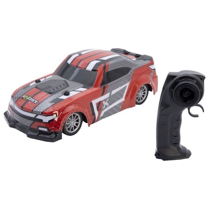 Voiture télécommandée - EXOST - FLASH RACER ASST 24 Ghz - Echelle 1:18 - Portée 25 m - 15 km/h - Des 5 ans Voiture télécommandée - EXOST - FLASH RACER ASST 24 Ghz - Echelle 1:18 - Portée 25 m - 15 km/h - Des 5 ans