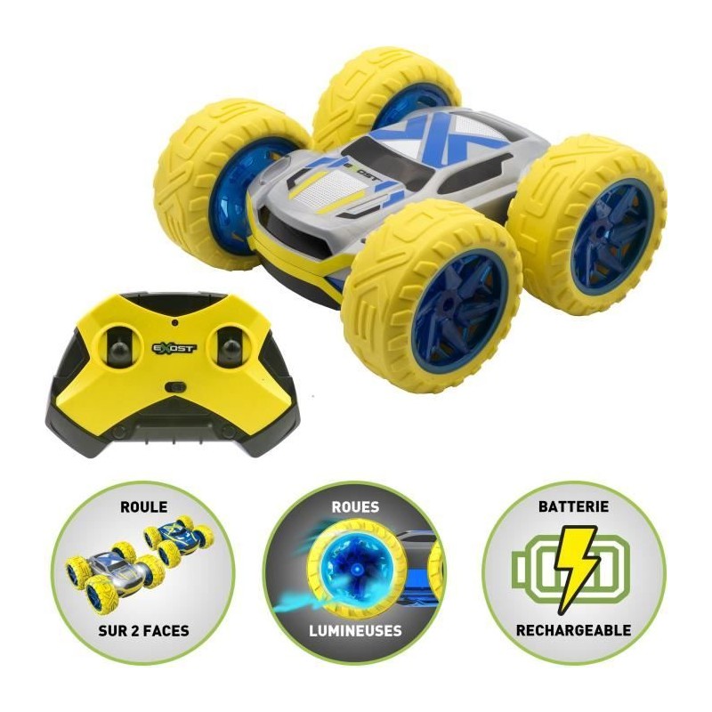 Voiture télécommandée - EXOST - 360 CROSS FLASH - 1:18 - Jaune Voiture télécommandée - EXOST - 360 CROSS FLASH - 1:18 - Jaune