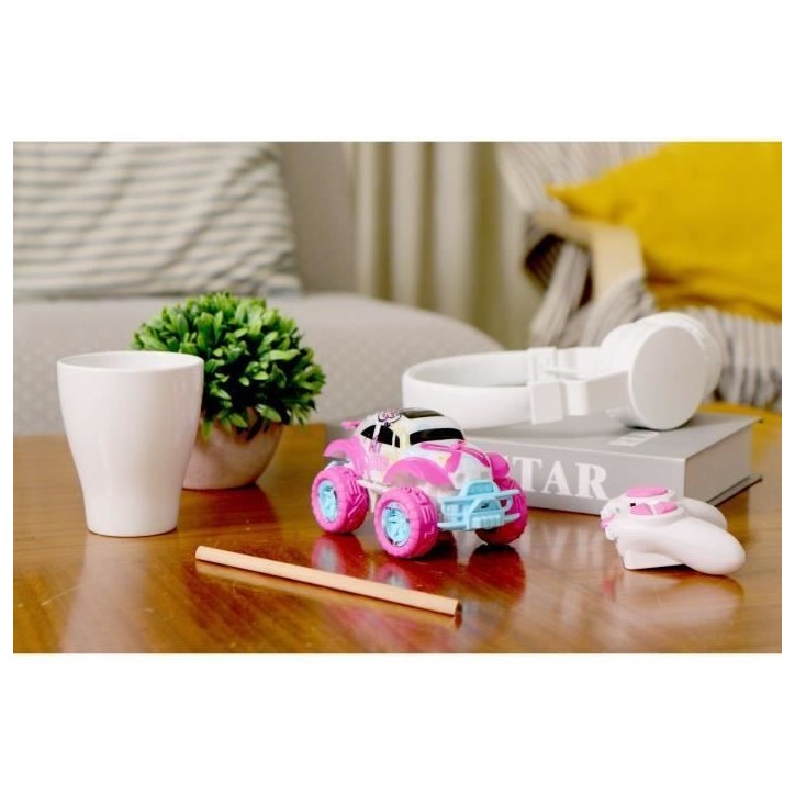 Voiture télécommandée tout-terrain rose EXOST MINI PIXIE - Format mini 14 cm - Des 5 ans Voiture télécommandée tout-terrain rose EXOST MINI PIXIE - Format mini 14 cm - Des 5 ans