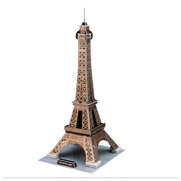 Puzzle 3D - Tour Eiffel - Jeu de construction - EXPLORA - 39 pieces - Des 5 ans Puzzle 3D - Tour Eiffel - Jeu de construction - EXPLORA - 39 pieces - Des 5 ans