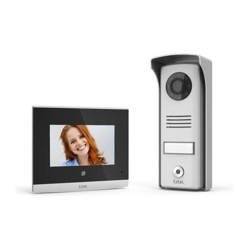 Visiophone Extel Compact 4 pouces avec touches tactiles Visiophone Extel Compact 4 pouces avec touches tactiles