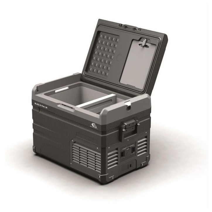 Glaciere électrique - EZA - BLIZZ-E FLEX - 12 volts / 24 volts V - 38L Glaciere électrique - EZA - BLIZZ-E FLEX - 12 volts / 24 volts V - 38L