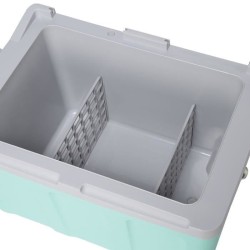 Glaciere thermoélectrique INCASA 40L - Alimentation 12/220V - Vert -