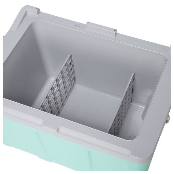 Glaciere thermoélectrique INCASA 40L - Alimentation 12/220V - Vert - Idéale pour l'été en voiture Glaciere thermoélectrique INCASA 40L - Alimentation 12/220V - Vert - Idéale pour l'été en voiture