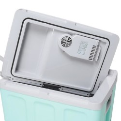 Glaciere thermoélectrique INCASA 40L - Alimentation 12/220V - Vert -