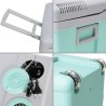 Glaciere thermoélectrique INCASA 40L - Alimentation 12/220V - Vert -
