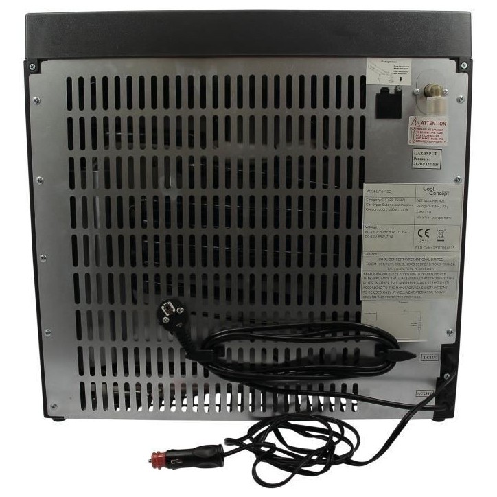 Glaciere a absorption EZA 42L - Fonctionne au gaz - Idéale pour les voyages en voiture pendant l'été Glaciere a absorption EZA 42L - Fonctionne au gaz - Idéale pour les voyages en voiture pendant l'été