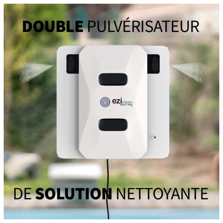 Robot Lave-vitres - EZICLEAN Windobot S5 Pro - 72 W - Blanc